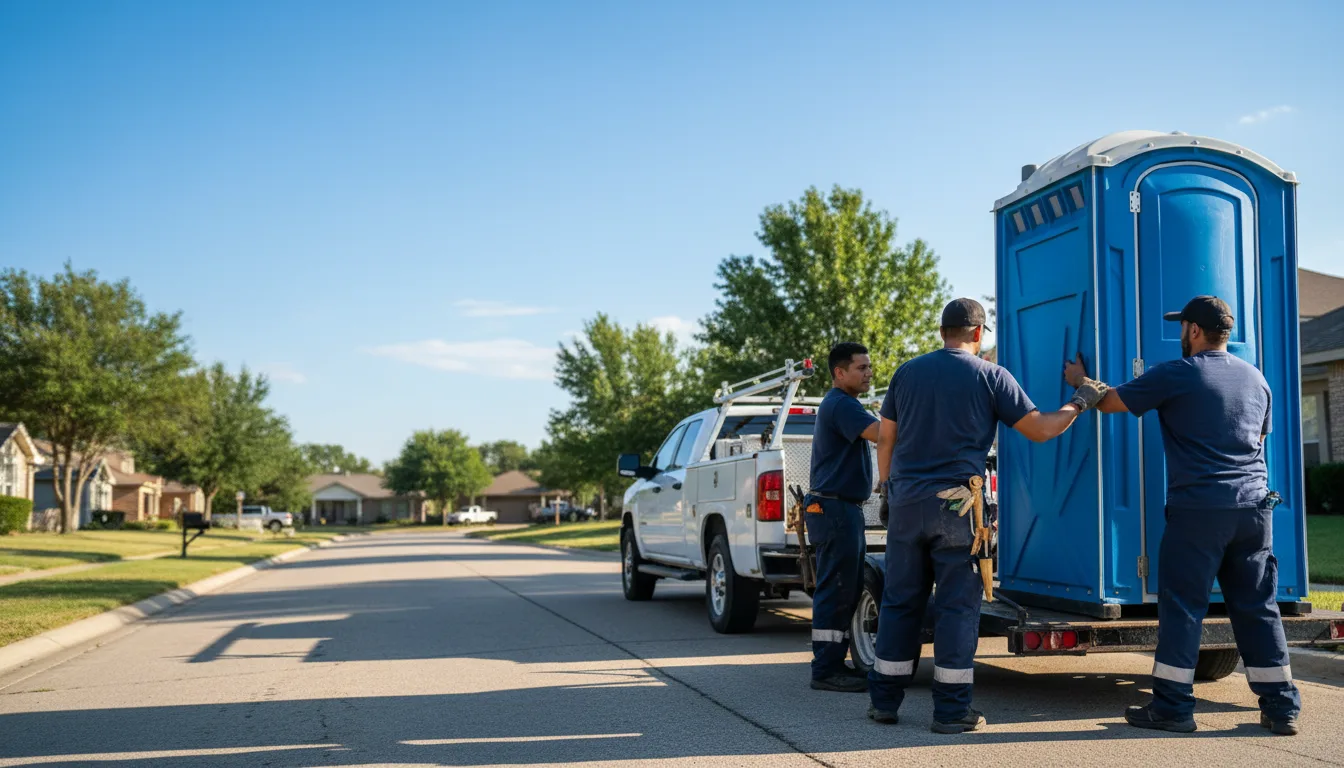 Portable Toilet Rental in Muskogee, OK near me